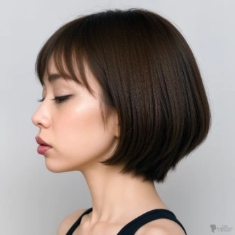 Soft Layered Bob with Wispy Bangs – Airy Modern Elegance 2 2987480095